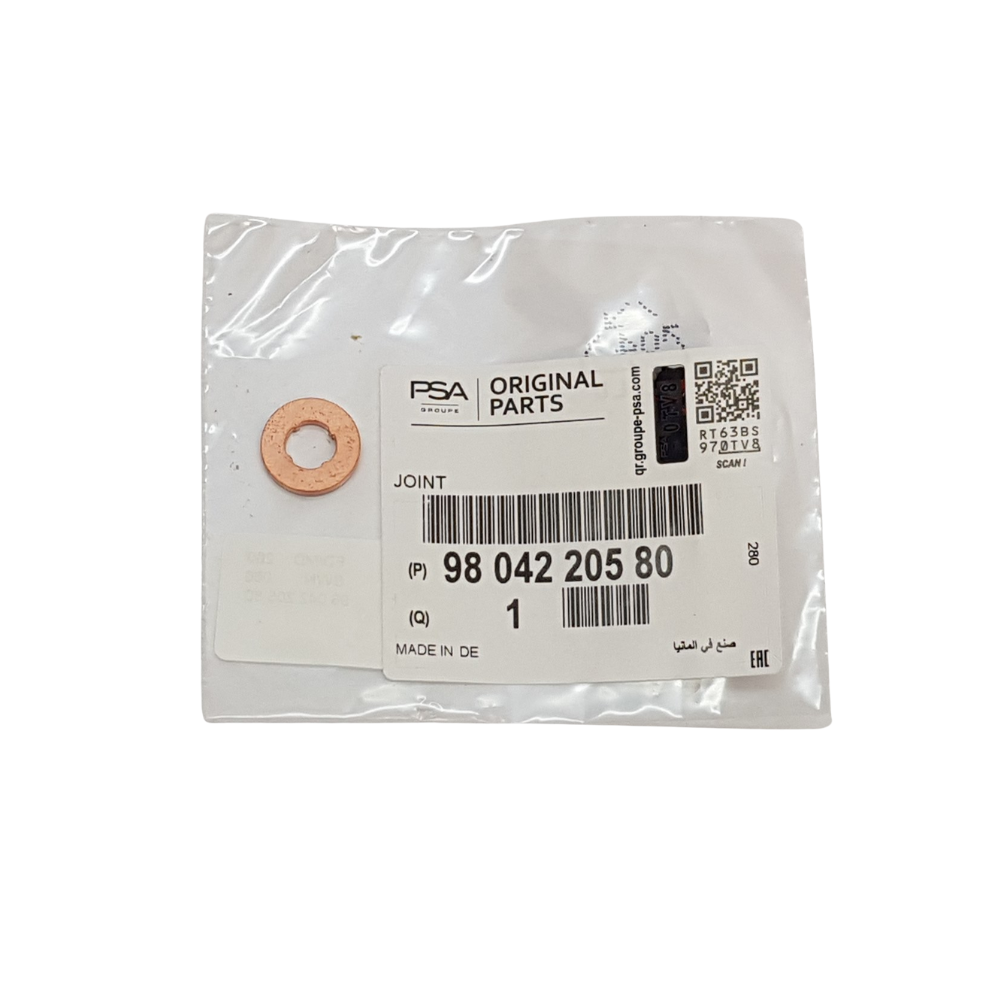 Juego 4 Golillas Inyector 1.6 y 1.4 HDI 1.5 BlueHDI