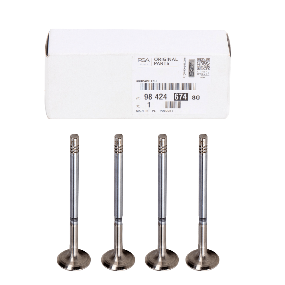 Juego 4 Valvulas Escape Originales 1.5 Diesel DV5