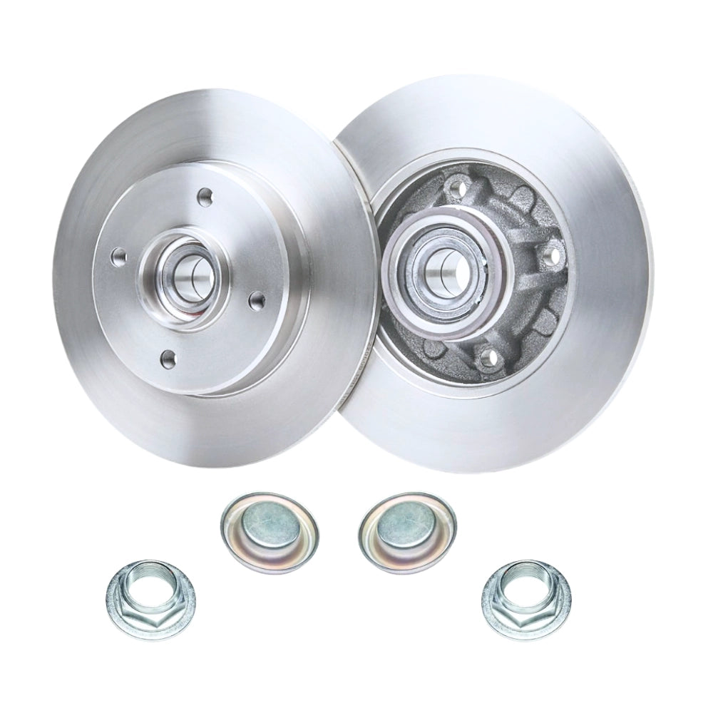 Par Discos Freno Traseros Peugeot 308 Citroen C4