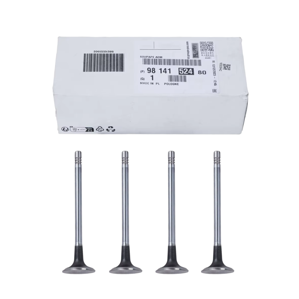 Juego 4 Valvulas Admision Originales 1.5 Diesel DV5