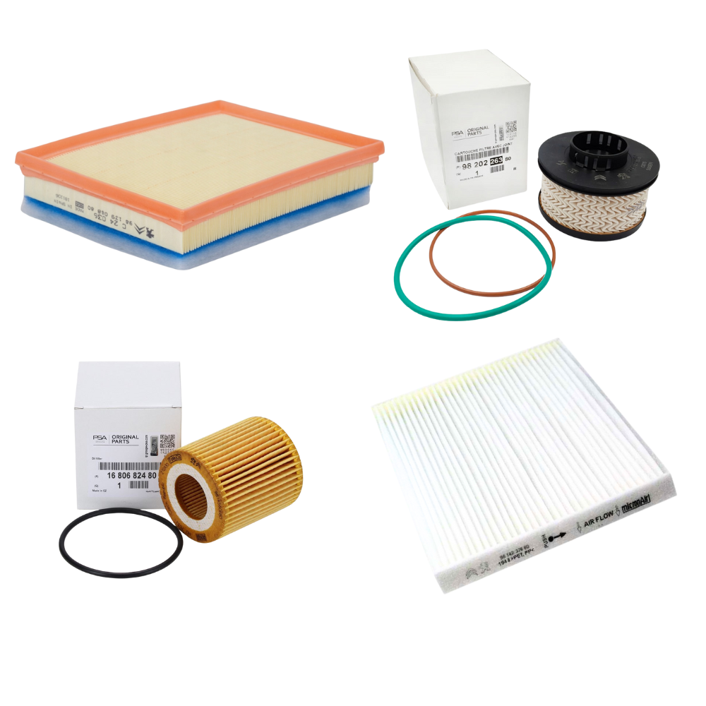 Kit de Filtros Originales Citroen Celysee 1.5 Hdi