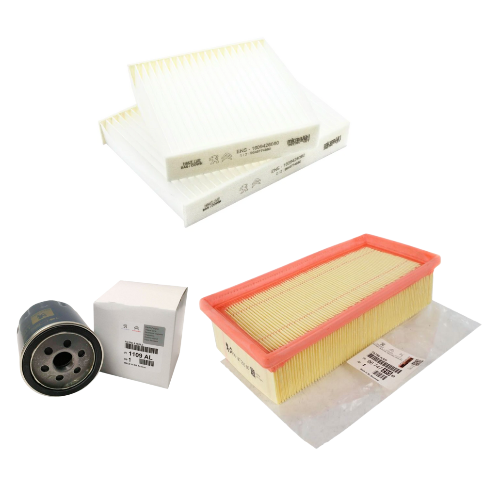 Kit de Filtros Originales Peugeot 208 1.2