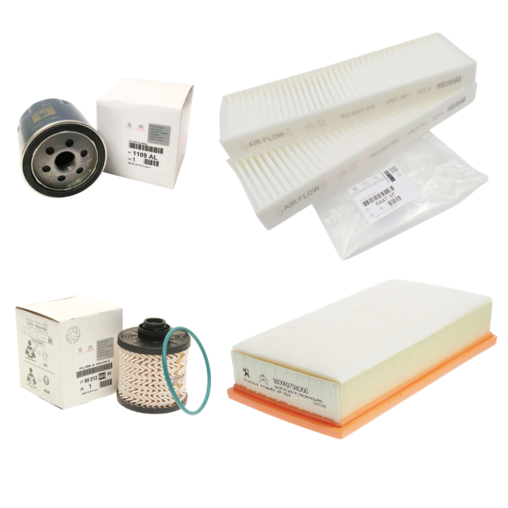 Kit de Filtros Originales Peugeot 3008 2.0 BlueHdi