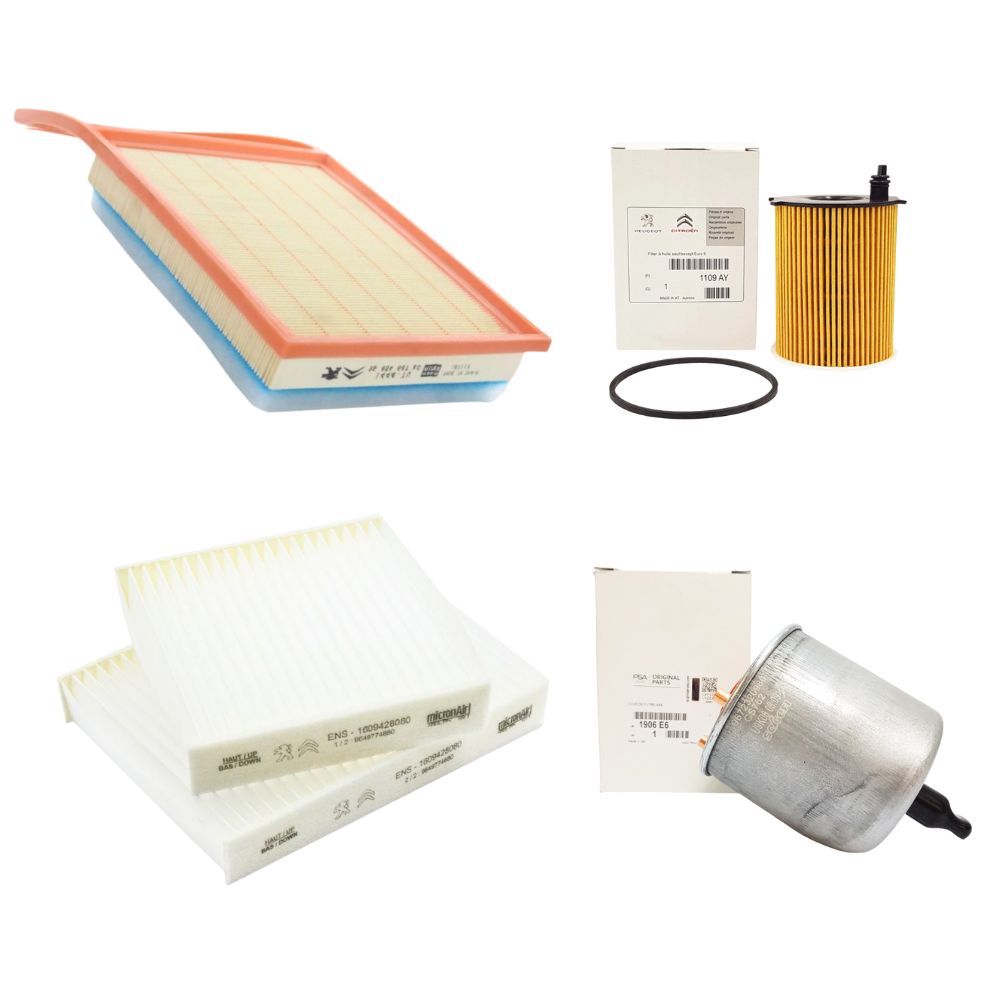 Kit de Filtros Originales Citroen C4 Cactus 1.6 Hdi