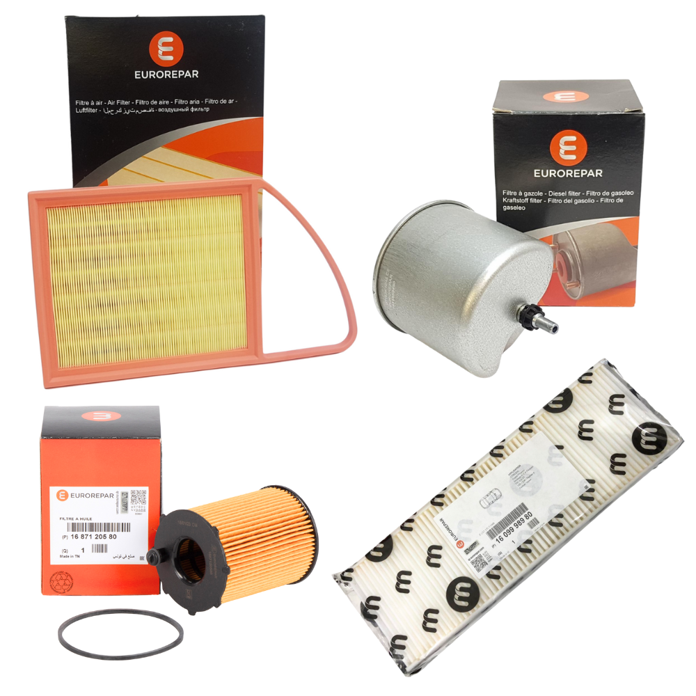 Kit de Filtros Alternativos Citroen Berlingo Peugeot Partner 1.6 Hdi