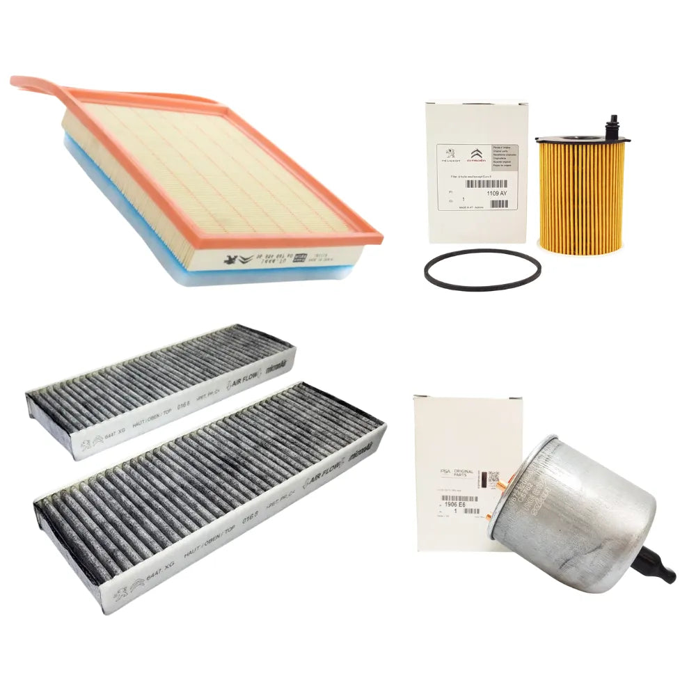 Kit de Filtros Originales Peugeot Partner Citroen Berlingo 1.6 Hdi