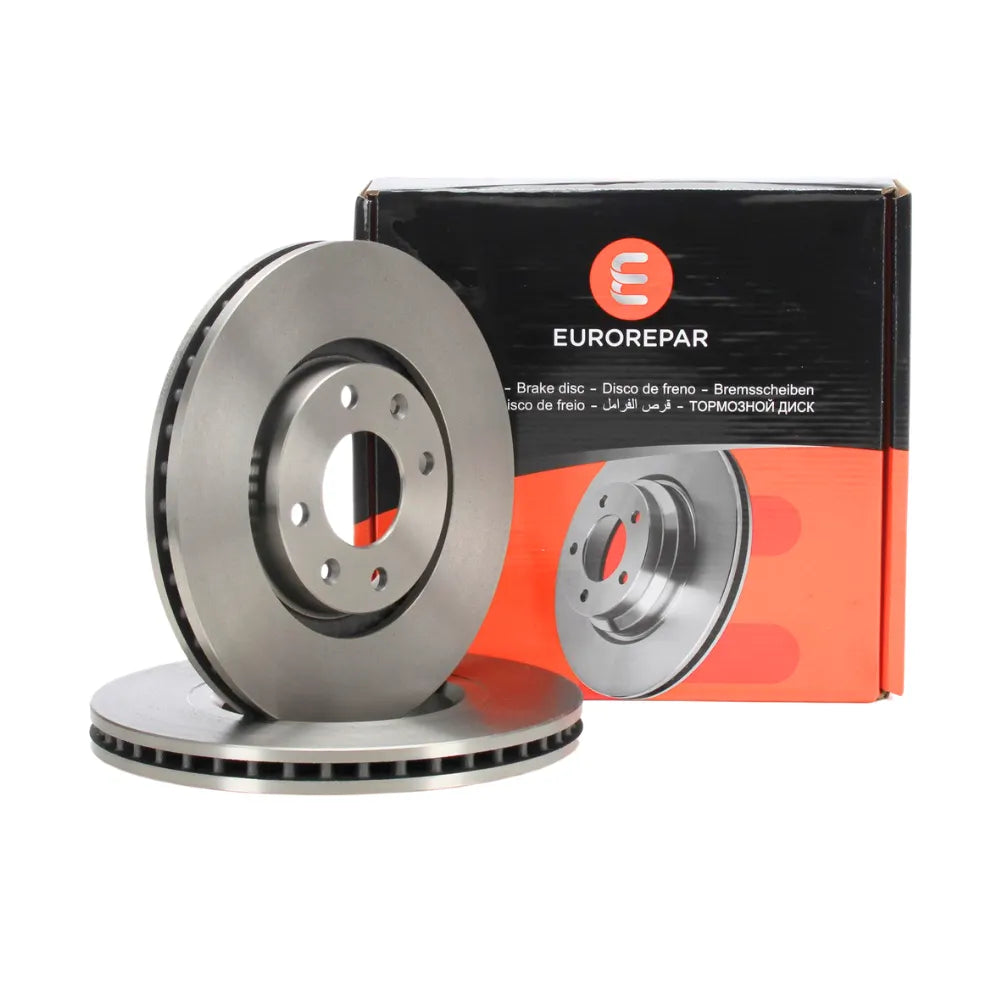Par Discos Freno Delanteros Eurorepar Peugeot Partner 308 3008 Citroen Berlingo C3 C4
