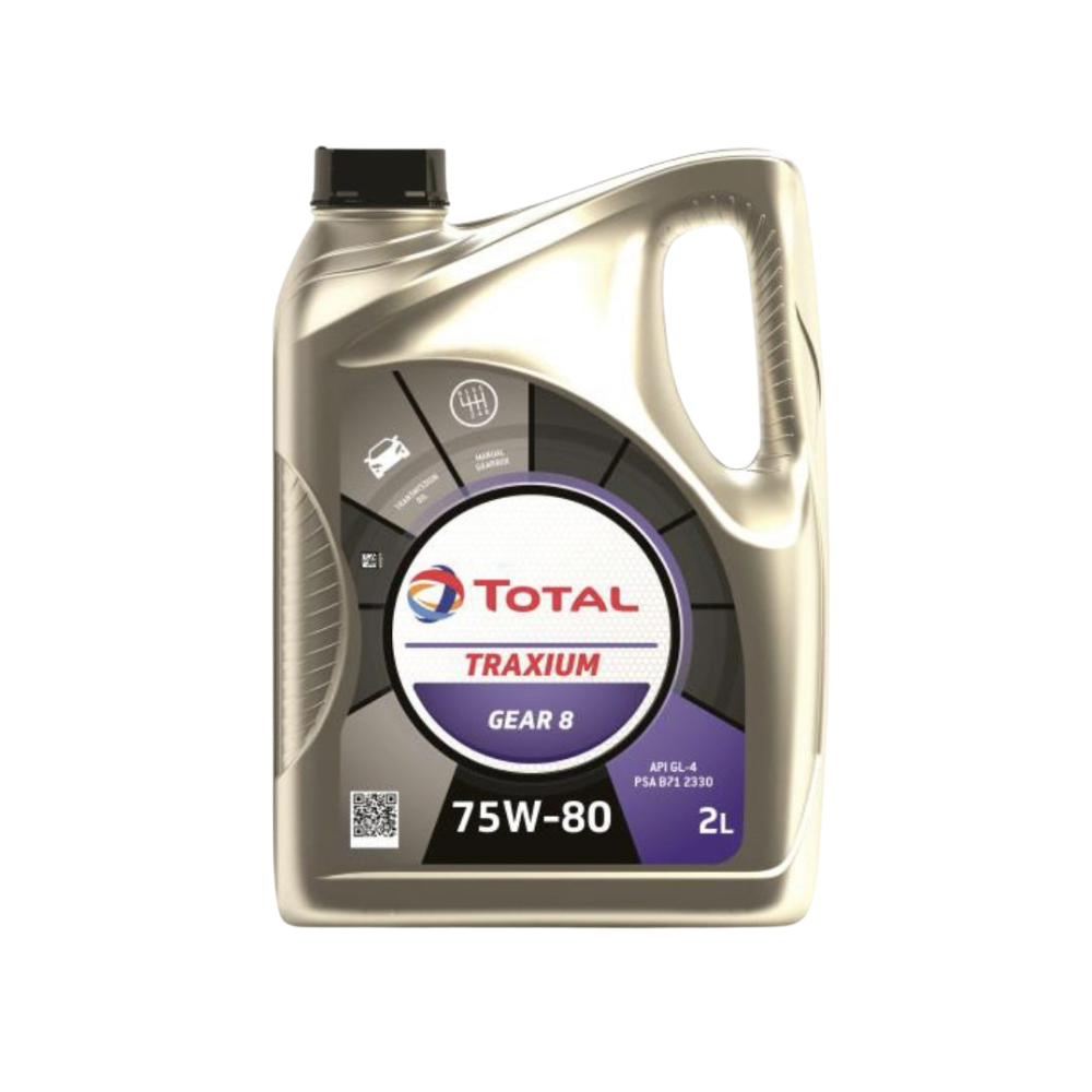 Aceite Caja Manual 75w80 Total Traxium Gear 8 2lt