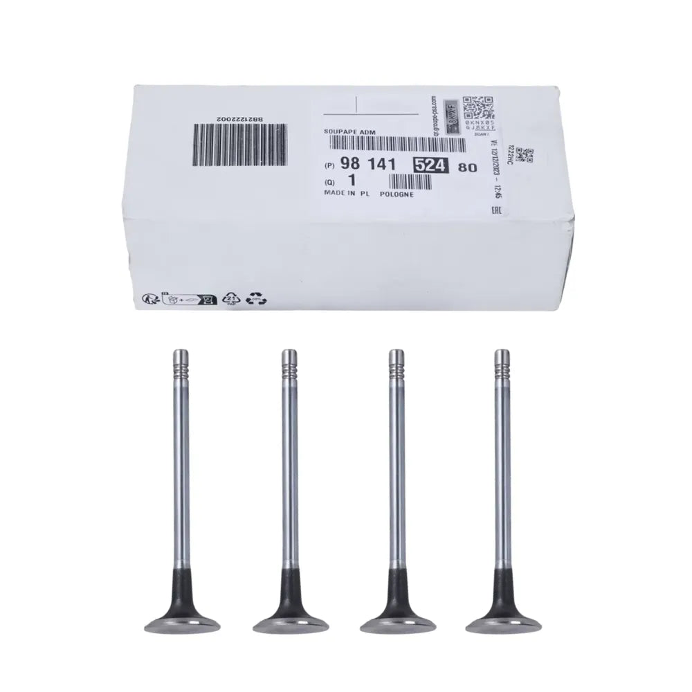 Juego 4 Valvulas Admision Originales 1.5 Diesel DV5