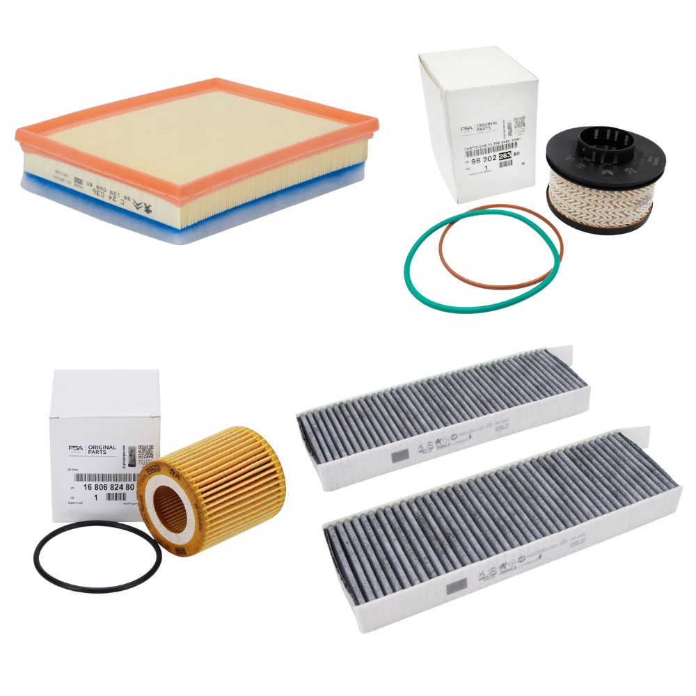 Kit de Filtros Originales Peugeot 2008 Cross Over 1.5 Hdi