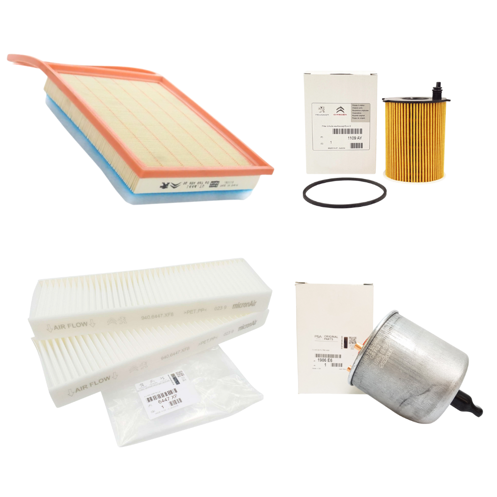 Kit de Filtros Originales Citroen Berlingo Peugeot Partner 1.6 Hdi