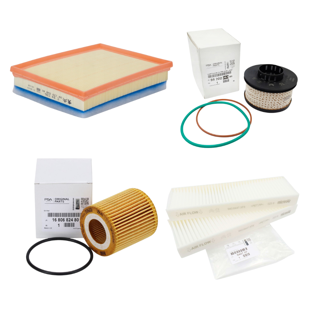 Kit de Filtros Originales Peugeot 3008 1.5 Hdi
