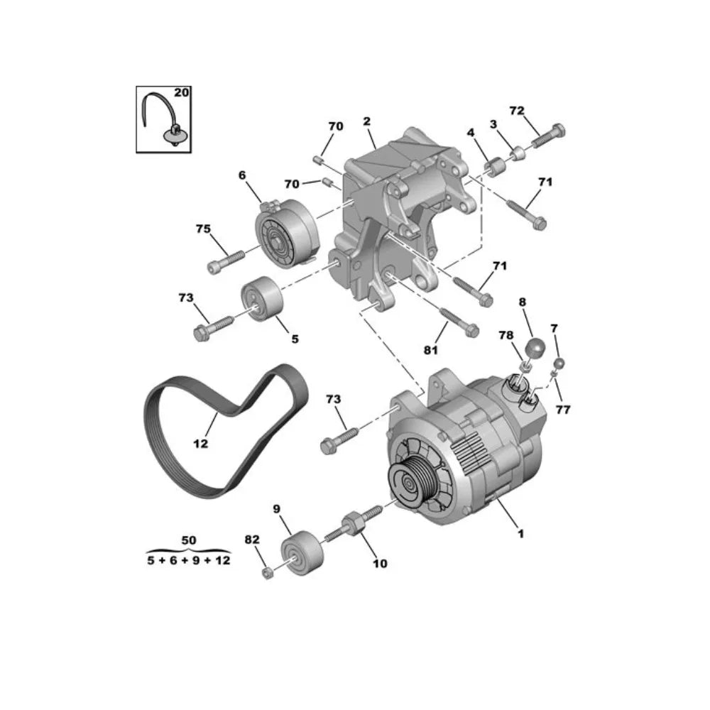 Kit accesorios Boxer II 2.2 Hdi