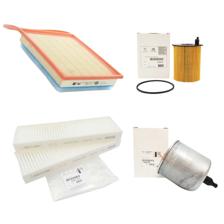 Kit de Filtros Originales Citroen Berlingo Peugeot Partner 1.6 Hdi