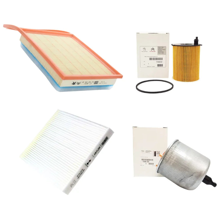 Kit de Filtros Originales Citroen Celysee Peugeot 301 1.6 Hdi