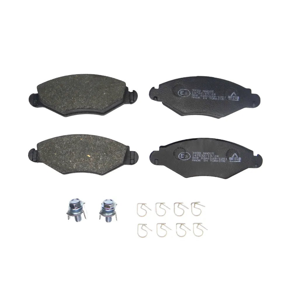 Pastillas de Freno Delanteras Peugeot 206 207