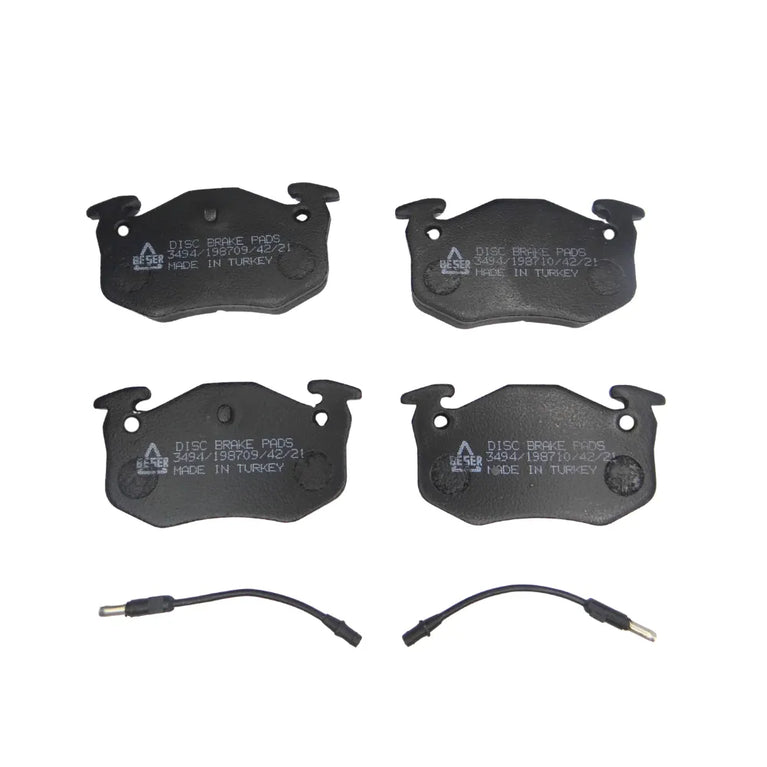 Pastillas de Freno Traseras Peugeot 206 Citroen Xsara 2000-2010