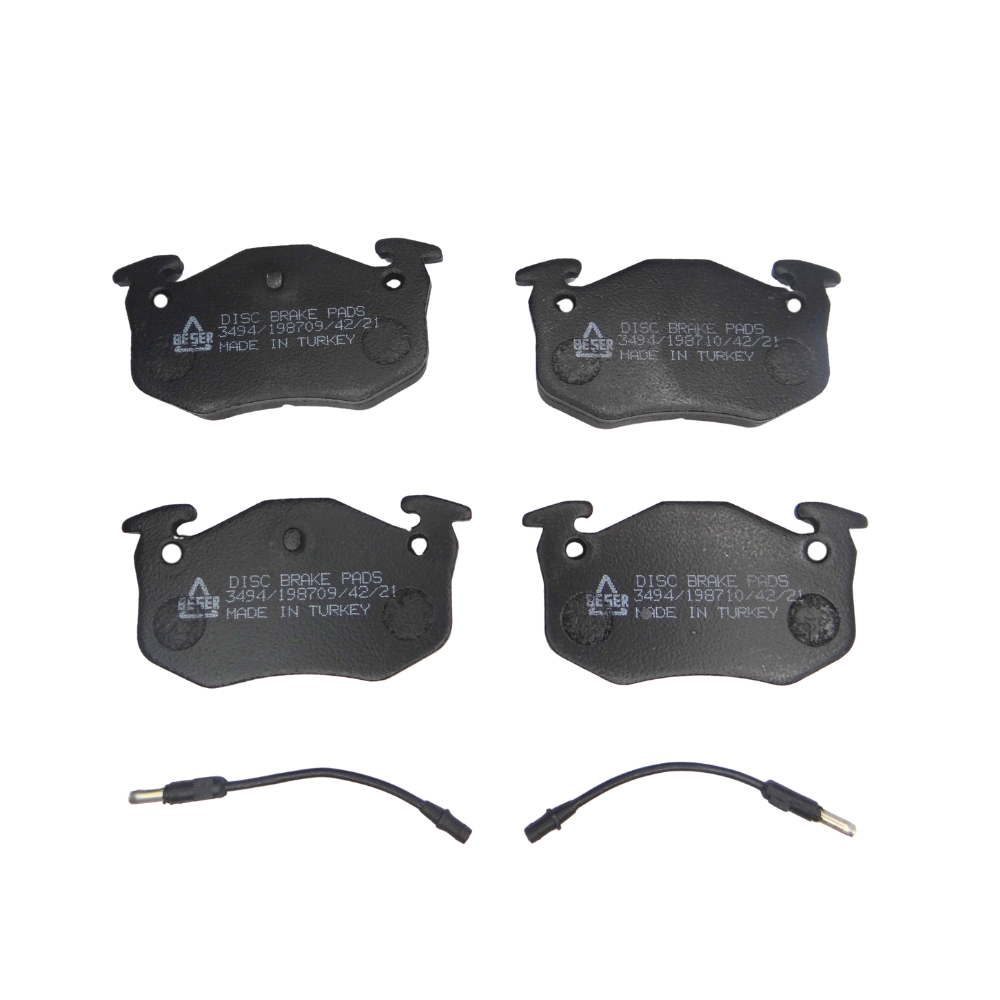Pastillas de Freno Traseras Peugeot 206 Citroen Xsara 2000-2010